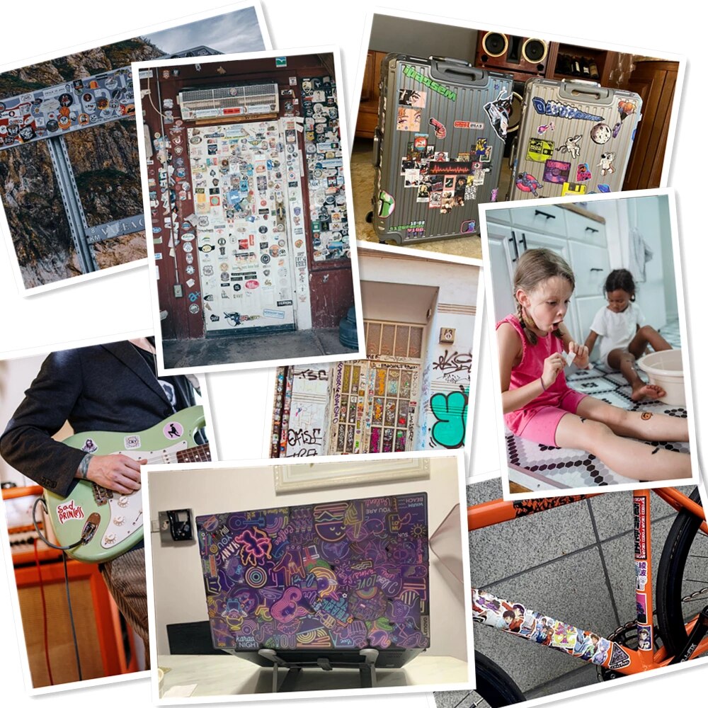 10 30 50PCS Anime Jujutsu Kaisen Poster Stickers For Laptop Skateboard Phone Guitar Bike Gojo Satoru 5 - Jujutsu Kaisen Store