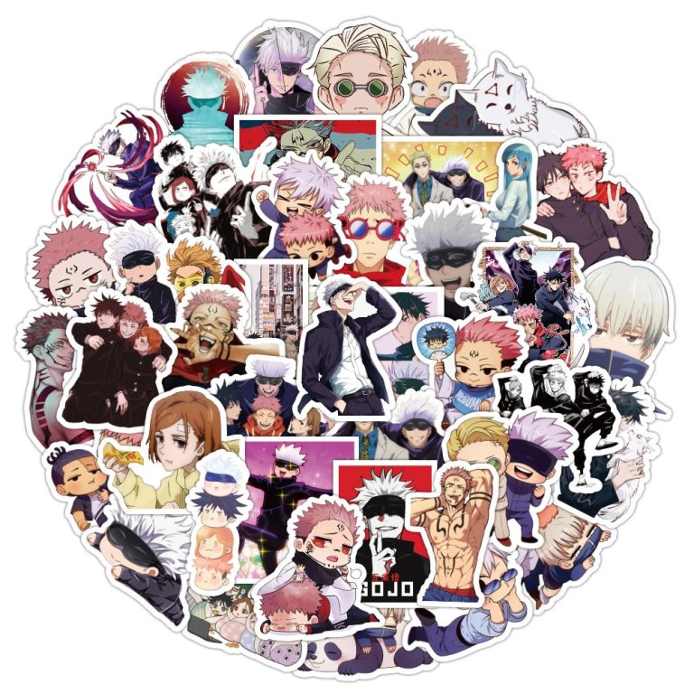 Jujutsu Kaisen Anime Chibi Stickers - Jujutsu Kaisen Store