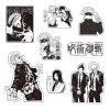 10 30 65PCS Black White Jujutsu Kaisen Anime Stickers Decoration Suitcase Scrapbooking Laptop Phone Stationery Manga 3 - Jujutsu Kaisen Store