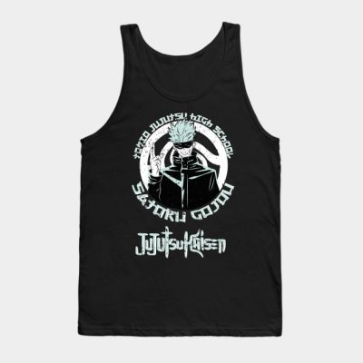 Jujutsu Kaisen Satoru Gojou Grunge Style Tank Top Official Jujutsu Kaisen Merch