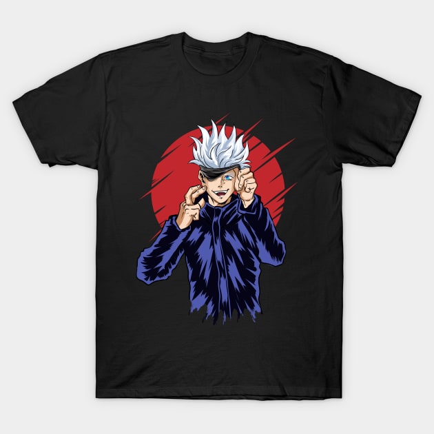 Jujutsu Kaisen Satoru Gojo T-Shirt Official Jujutsu Kaisen Merch