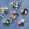 2021 New Jujutsu Kaisen Acrylic Lapel Pin Anime Sukuna Gojo Epoxy Butterfly Clasp Pin Handmade Butterfly - Jujutsu Kaisen Store
