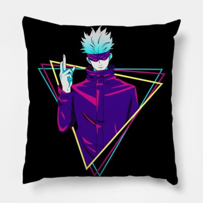 Jujutsu Kaisen Satoru Gojo Throw Pillow Official Jujutsu Kaisen Merch