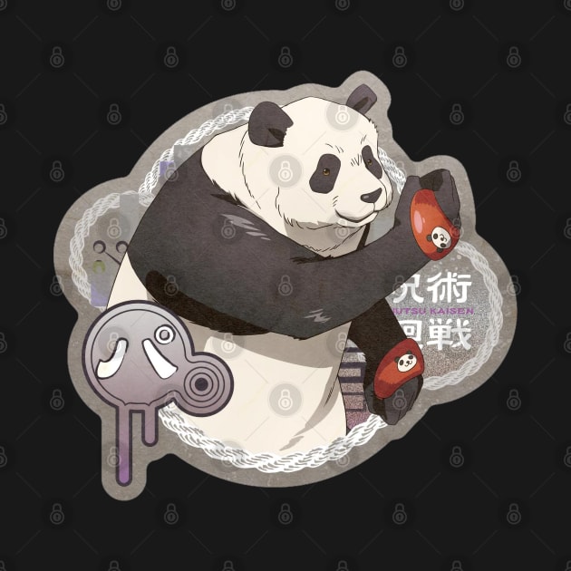 Panda Jujutsu Kaisen Tank Top Official Jujutsu Kaisen Merch