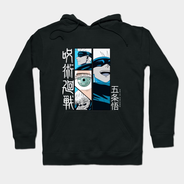 Gojo Satoru Jujutsu Kaisen Hoodie Official Jujutsu Kaisen Merch
