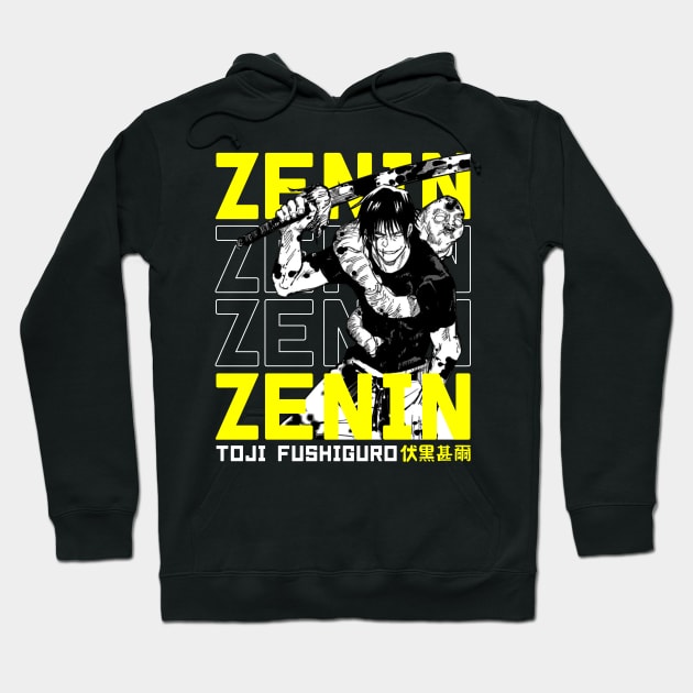Toji Fushiguro Hoodie Official Jujutsu Kaisen Merch