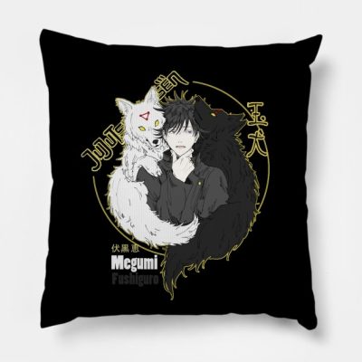 Megumi Fushiguro Yin Yang Throw Pillow Official Jujutsu Kaisen Merch
