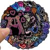 50PCS Neon Light Anime Stickers Mix Jujutsu Kaisen Attack on Titan Stickers DIY Car Phone Laptop 2 - Jujutsu Kaisen Store