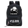 Anime Jujutsu Kaisen Girls School Bags Gojo Satoru Anime Cosplay Women Backpack USB Charging Kawaii Teenagers 1 - Jujutsu Kaisen Store