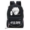 Anime Jujutsu Kaisen Girls School Bags Gojo Satoru Anime Cosplay Women Backpack USB Charging Kawaii Teenagers 2 - Jujutsu Kaisen Store