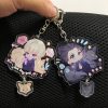 Anime Jujutsu Kaisen Keychain Cosplay Cute Yuji Itadori Gojo Satoru Fushiguro Megumi Acrylic Key Chain Pendant 1 - Jujutsu Kaisen Store