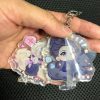 Anime Jujutsu Kaisen Keychain Cosplay Cute Yuji Itadori Gojo Satoru Fushiguro Megumi Acrylic Key Chain Pendant 2 - Jujutsu Kaisen Store