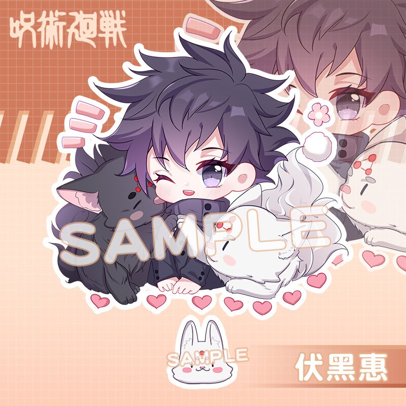 Anime Jujutsu Kaisen Keychains Fashion Acryl New Type Key Chain Men s Women s Bag Packing 3 - Jujutsu Kaisen Store