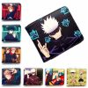 Anime Jujutsu Kaisen Wallet Fashion PU Leather Purse Itadori Yuji Fushiguro Megumi Cosplay Short Wallets Gift - Jujutsu Kaisen Store