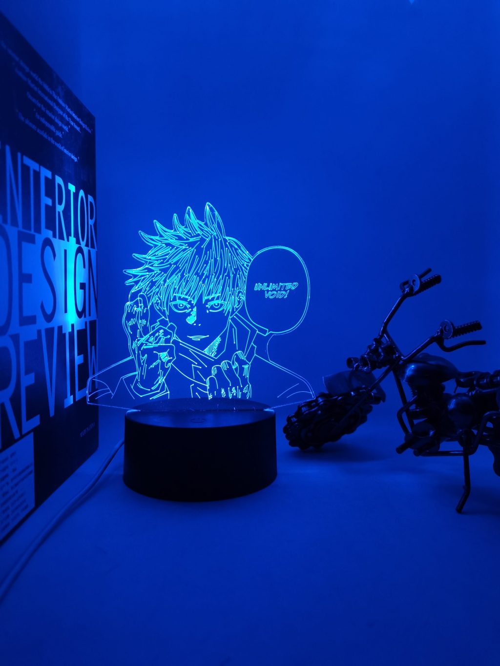 Gojo Led Sign Jujutsu Kaisen Satoru Gojo Led Lamp - Jujutsu Kaisen Store