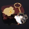 Hot Anime Jujutsu Kaisen Keychain Gojo Satoru Fushiguro Megumi Figure Enamel Pendant Keyring High Quality Props 4 - Jujutsu Kaisen Store