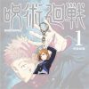 Hot Fashion Jujutsu Kaisen Yuji Itadori Keychain Fushiguro Megumi Cosplay Two sided Acrylic Keyring Anime Jewelry 1 - Jujutsu Kaisen Store