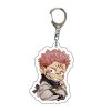 Japan Anime Jujutsu Kaisen Keychain Itadori Yuji Fushiguro Megumi Ryomen Sukuna Cosplay Bags Pendant Car Key 2 - Jujutsu Kaisen Store