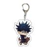 Japan Anime Jujutsu Kaisen Keychain Itadori Yuji Fushiguro Megumi Ryomen Sukuna Cosplay Bags Pendant Car Key 4 - Jujutsu Kaisen Store
