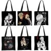 Japanese Anime Jujutsu Kaisen Tote Bags Gojo Satoru Tops Yuji Itadori Girls Shoulder Bag Women Handbag - Jujutsu Kaisen Store