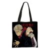 Japanese Anime Jujutsu Kaisen Tote Bags Gojo Satoru Tops Yuji Itadori Girls Shoulder Bag Women Handbag 2 - Jujutsu Kaisen Store