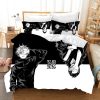 Jujutsu Kaisen Bedding Set Japan Famous Anime Duvet Cover Sets Comforter Bed Linen Twin Queen King 3 - Jujutsu Kaisen Store
