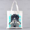 Jujutsu Kaisen Cartoon Shopping Bag Ryomen Sukuna Itadori Yuji Bolsas De Tela Shopper Okkotsu Yuta Gojo 1 - Jujutsu Kaisen Store