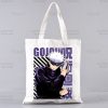 Jujutsu Kaisen Cartoon Shopping Bag Ryomen Sukuna Itadori Yuji Bolsas De Tela Shopper Okkotsu Yuta Gojo 2 - Jujutsu Kaisen Store