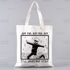 Jujutsu Kaisen Cartoon Shopping Bag Ryomen Sukuna Itadori Yuji Bolsas De Tela Shopper Okkotsu Yuta Gojo 3 - Jujutsu Kaisen Store