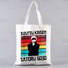 Jujutsu Kaisen Cartoon Shopping Bag Ryomen Sukuna Itadori Yuji Bolsas De Tela Shopper Okkotsu Yuta Gojo 4 - Jujutsu Kaisen Store