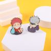 Jujutsu Kaisen Enamel Pins Itadori Yuji Gojo Satoru Brooches for Women Men Bag Backpack Decoration Badge 1 - Jujutsu Kaisen Store