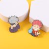Jujutsu Kaisen Enamel Pins Itadori Yuji Gojo Satoru Brooches for Women Men Bag Backpack Decoration Badge - Jujutsu Kaisen Store