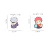 Jujutsu Kaisen Enamel Pins Itadori Yuji Gojo Satoru Brooches for Women Men Bag Backpack Decoration Badge 4 - Jujutsu Kaisen Store
