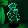 Jujutsu Kaisen Fushiguro Megumi Led 3D Night Light Anime Fingure for Bedroom Decor Child Kids Gift 4 - Jujutsu Kaisen Store