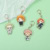 Jujutsu Kaisen Keychain Gojo Satoru Conjurer Anime Acrylic Keyring Jewelry Accessories Backpack Gifts Women Men Friend 2 - Jujutsu Kaisen Store