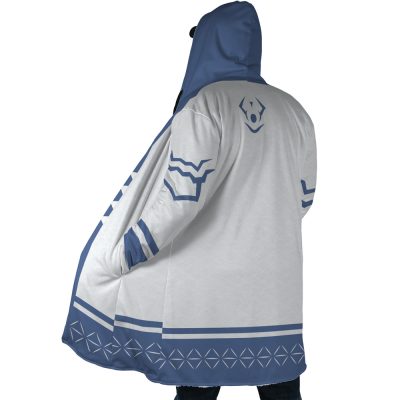 King of Curses Sukuna Jujutsu Kaisen AOP Hooded Cloak Coat SIDE Mockup - Jujutsu Kaisen Store