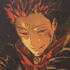 TIE LER Anime Jujutsu Kaisen Anime Poster Kraft Paper Decoration Painting Modern Living Room Home Decor 4 - Jujutsu Kaisen Store