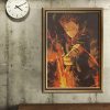 TIE LER Anime Jujutsu Kaisen Anime Poster Kraft Paper Decoration Painting Modern Living Room Home Decor 5 - Jujutsu Kaisen Store