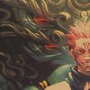 TIE LER Jujutsu Kaisen Kraft Paper Series Bar Cafe Decorative Painting Kraft Paper Wall Sticker Interior 4 - Jujutsu Kaisen Store