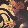 TIE LER Kraft Paper Vintage Posters Japanese Classic Anime Jujutsu Kaisen Anime Poster Home Room Art 5 - Jujutsu Kaisen Store