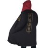 Yuji Itadori Jujutsu Kaisen AOP Hooded Cloak Coat SIDE Mockup - Jujutsu Kaisen Store