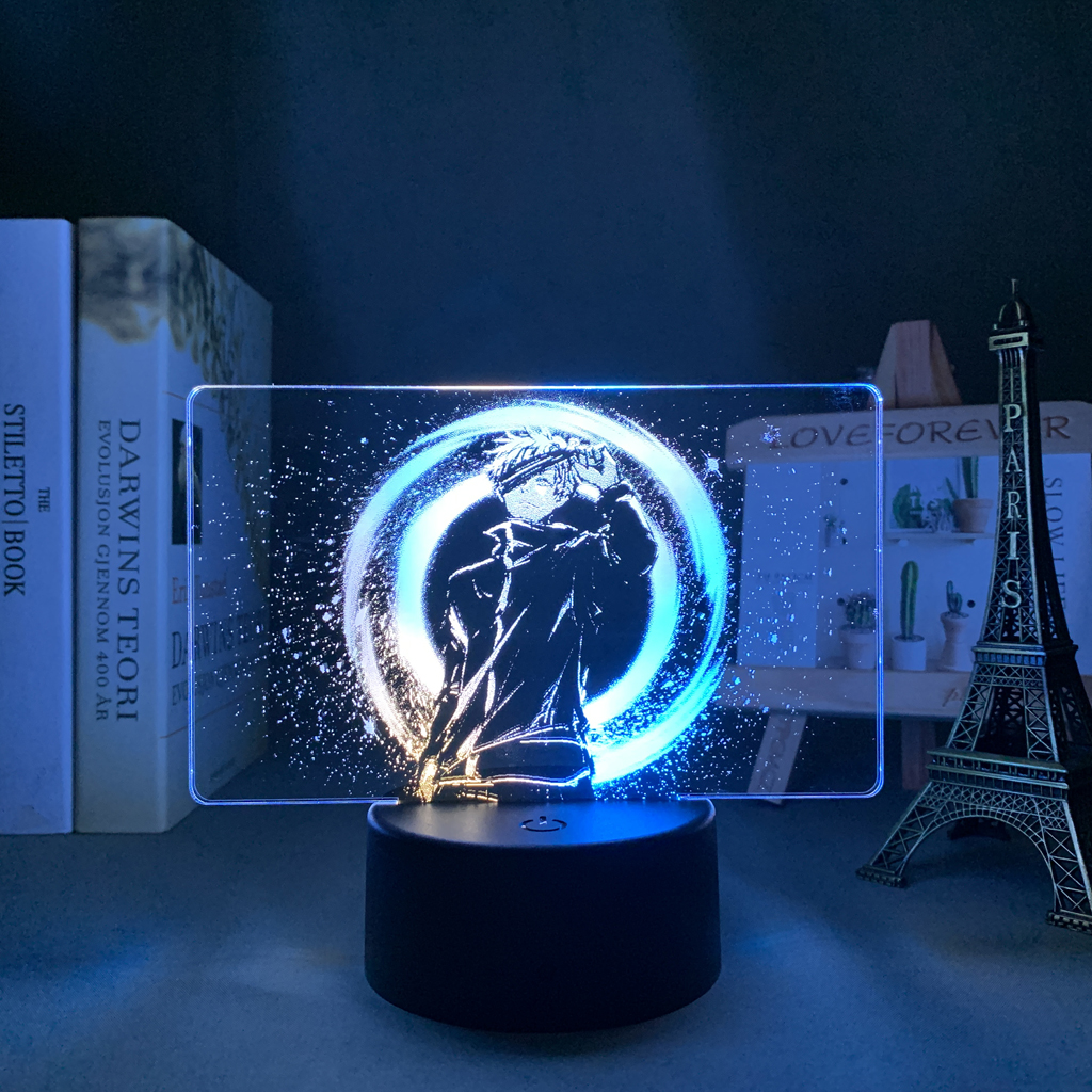 colorful manga dual lamp jujutsu kaisen for kid bedroom decor birthday gift anime jujutsu kaisen two tone led light satoru gojo 3 - Jujutsu Kaisen Store