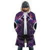 drippy gojo Hooded Cloak Coat front - Jujutsu Kaisen Store