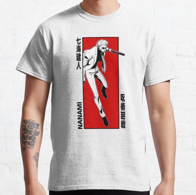 Nanami Red T-Shirt Official Jujutsu Kaisen Merch