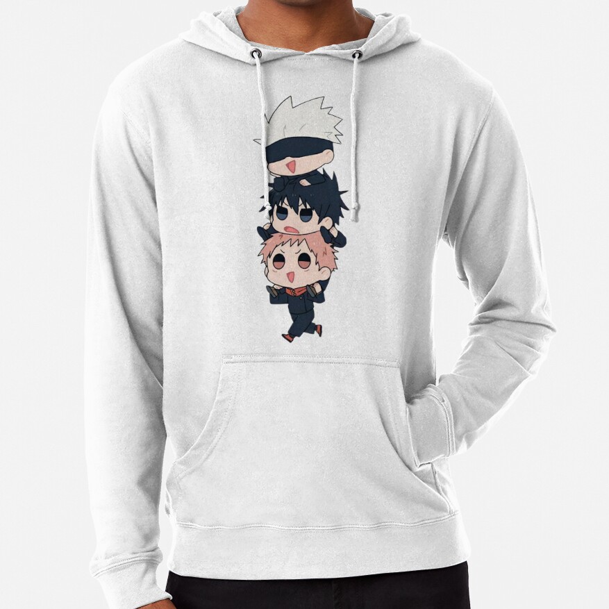 Cute Chibi Animation Hoodie Official Jujutsu Kaisen Merch
