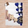 Jujutsu Kaisen Yuji Itadori Throw Blanket Official Jujutsu Kaisen Merch