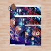 Blue Team Jjk Throw Blanket Official Jujutsu Kaisen Merch