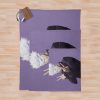 Gojo Satoru Jujutsu Kaisen 0 Peace Sign Throw Blanket Official Jujutsu Kaisen Merch