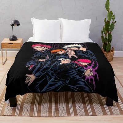 The Team Throw Blanket Official Jujutsu Kaisen Merch