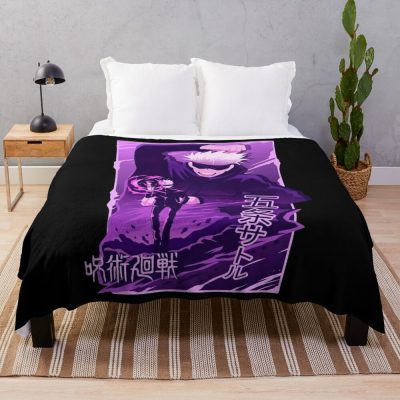 Greatest Man Throw Blanket Official Jujutsu Kaisen Merch